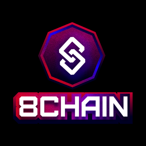 8chain logo black